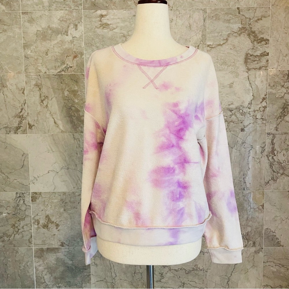 Kirious Los Angeles Reverse Stitch Tie Dye Top - Picture 2 of 6